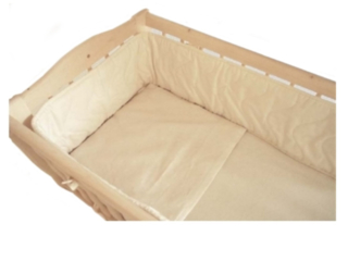 Nestchen für Beistellbett natur