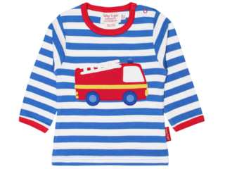 Baby und Kinder Langarmshirt Feuerwehr