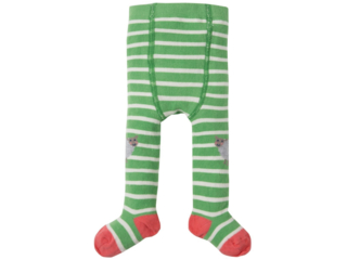 Baby und Kinder Strumpfhose Schäfchen grün