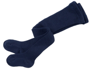 Baby-Strumpfhose Schurwolle (kbT) marine