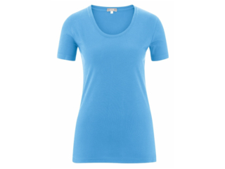 Damen T-Shirt "Frieda" azur