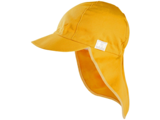 Kinder Sonnenschutz Mütze "Legionär" UV-60 golden yellow