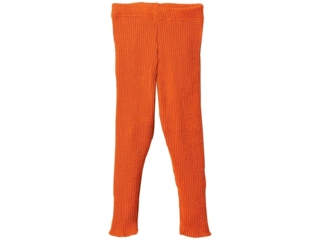 Woll-Leggings orange