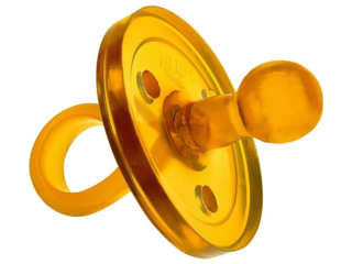 Beruhigungssauger, Naturkautschuk Schnuller, naturförmig