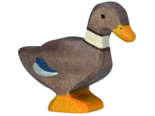 Holzfigur "Ente" Auf dem Bauernhof