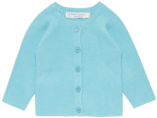 Baby Strickjacke "Leander" türkis