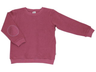 Kinder Pullover Piqué Qualität altrosa