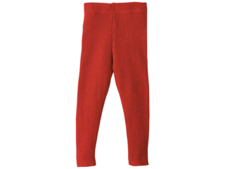 Woll-Leggins hellrot