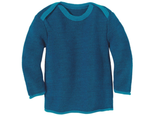 Baby und Kinder Pullover melange-marine