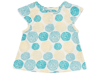 Baby Shirt "Lulu" Frilly Flowers