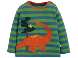 Baby und Kinder Langarmshirt Dino