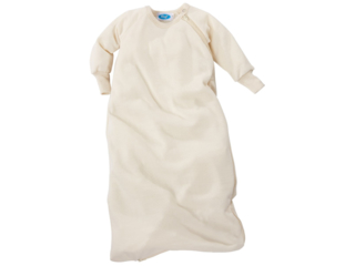 Schlafsack Baby, Schurwolle (kbT)/Seide, natur