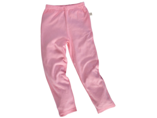 Kinder Leggings Bio-Baumwolle rosa
