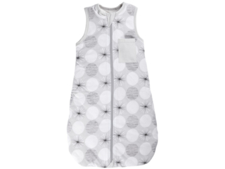 Schlafsack Baby Bio-Baumwolle Jersey ohne Arm Kreis