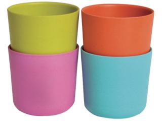 Trinkbecher "Bambino" für Kinder lagoon, 4er Set