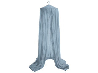 Betthimmel Bio-Baumwolle sassy blue