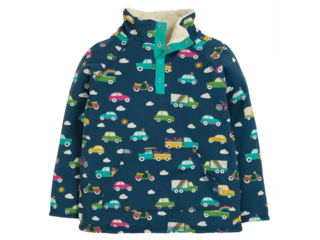 Kinder Wendepullover Auto