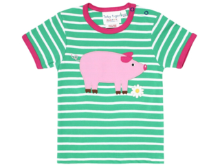 Kinder T-Shirt Schwein