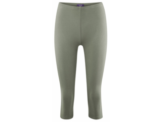 Damen Leggings "Ellen" 3/4 Länge light khaki