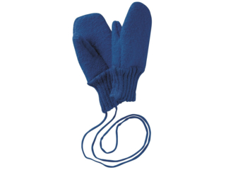 Baby und Kinder Handschuhe, Merino-Wollwalk (kbT) marine