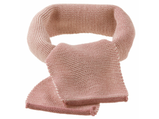 Kinder Schal melange-rosé