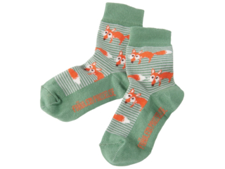 Kinder Socken Fuchs gestreift