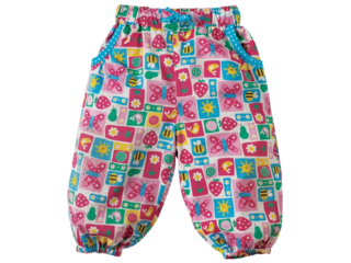 Baby und Kinder Hose bunte Erdbeere