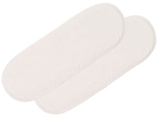 Windeleinlagen Bio-Baumwolle 2er Set 6-lagig, 14 x 41 cm