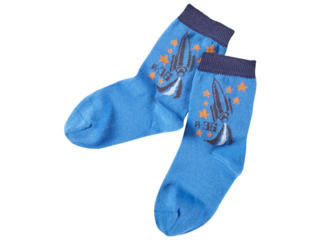 Kinder Socken Baumwolle (kbA) regattablau
