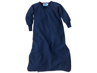 Schlafsack Baby, Schurwolle (kbT)/Seide, marine