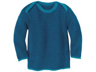 Baby und Kinder Pullover melange-marine