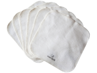 Baby Waschlappen Moltontücher Bio-Baumwolle 6er-Set