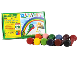 Maltropfen, Wachsmalstifte für Kinder