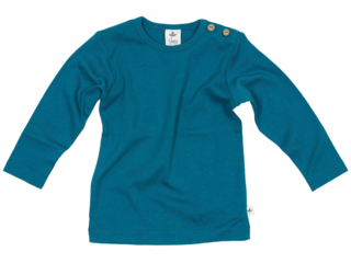 Baby und Kinder Langarmshirt ozeanblau