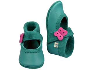 Baby und Kinder Hausschuhe Krabbelschuhe Ecopell Leder waikiki