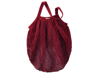 Netz Einkaufstasche "Grenoble" red