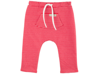 Baby Hose UV Schutzkleidung UV 50 rot-weiß-gestreift