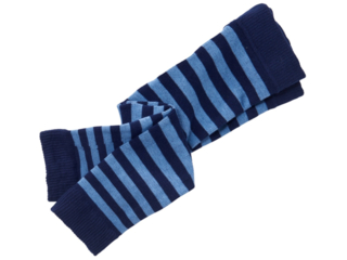 Baby Leggings Baumwolle (kbA) blau-geringelt
