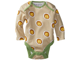Baby Langarmbody Bio-Baumwolle Löwe
