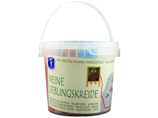 Straßenmalkreide "Meine Lieblingskreide", bunt