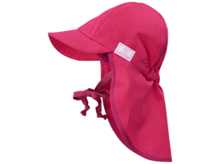 Kinder Sonnenschutz Mütze "Legionär" UV-80 Fuchsie