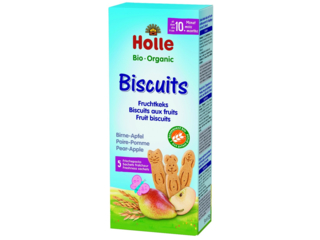 Bio-Biscuits Birne-Apfel, 125 g