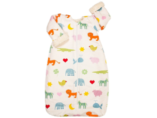 Winterschlafsack Baby, Baumwolle (kbA), "Arche Noah"
