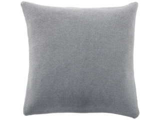 Kissenbezug 40x40 cm Bio Baumwolle light grey-melange