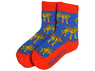 Kinder Socken Tiger