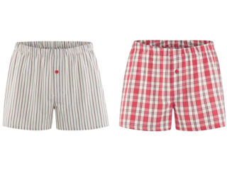 Herren Boxershorts "Gregor" 2er Pack cayenne