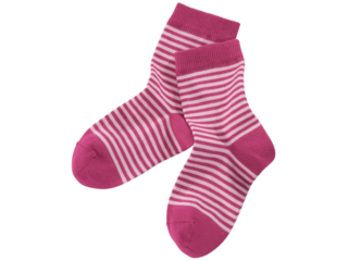 Ringelsocken sangria-rose