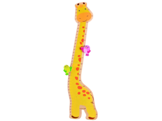 Messlatte Kind Giraffe aus Holz
