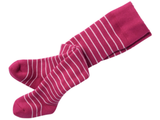 Baby Strumpfhose Baumwolle (kbA) Frottee sangria-geringelt