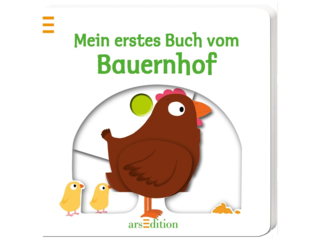 Mein erstes Buch. Pappbilderbuch mit Schiebern